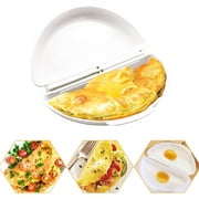 Microwave Omelette Egg Maker Tray Egg Cooker Poacher Mold Kitchen Tools