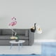 thumbnail image 2 of Elegante Escultura De Resina De Flamenco Cisne, Figura De Arte Moderno Con Soporte De Metal Para Decoración Del Hogar, Jardín, Mesa, Estantería O Entrada., 2 of 8