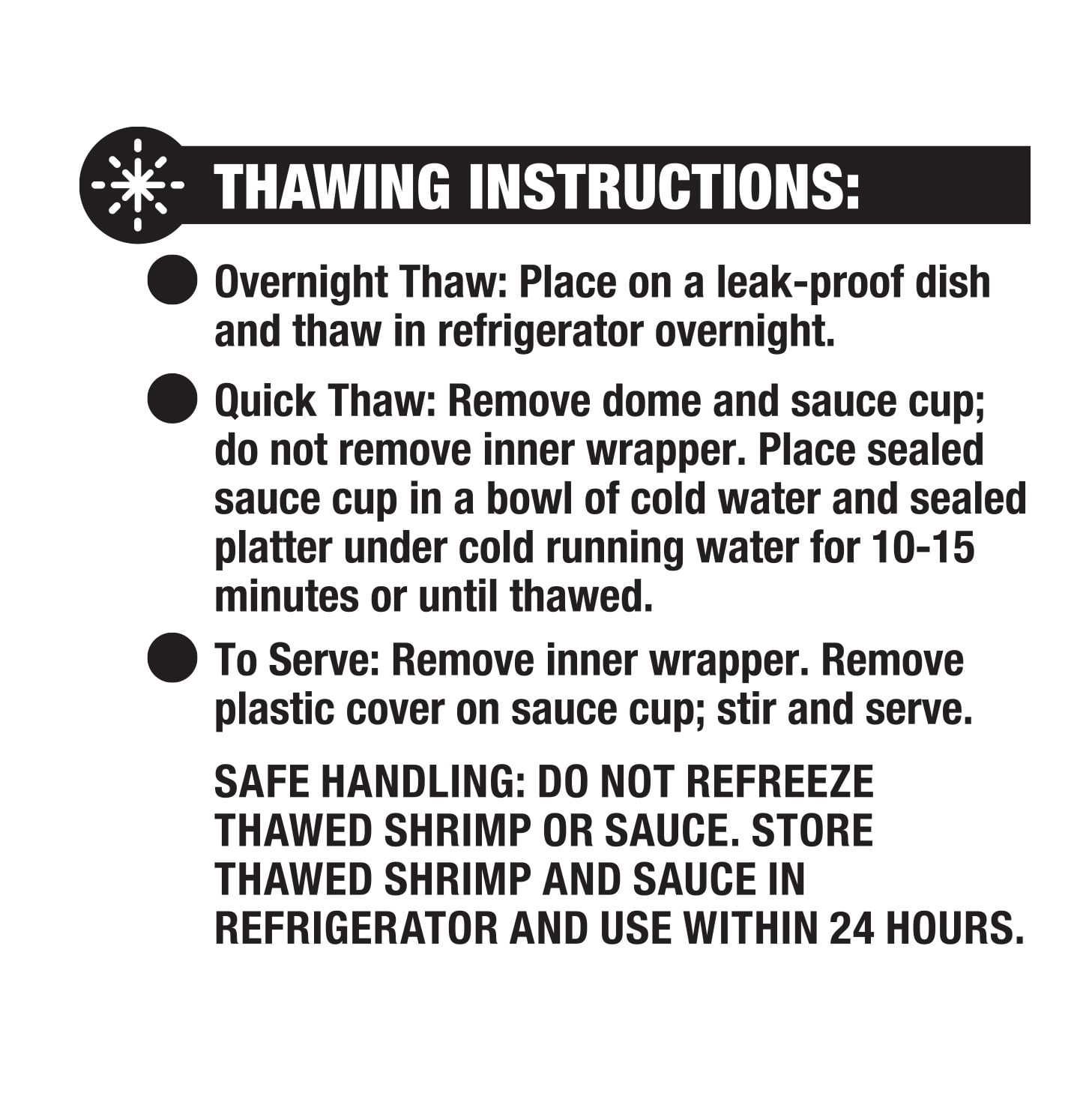 Great Value Frozen Cooked X-Large Shrimp Ring with Cocktail Sauce, 20 oz