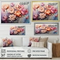 thumbnail image 4 of Designart "Purple Tulips love expression" Floral Floater Framed Canvas Art Print, 4 of 7