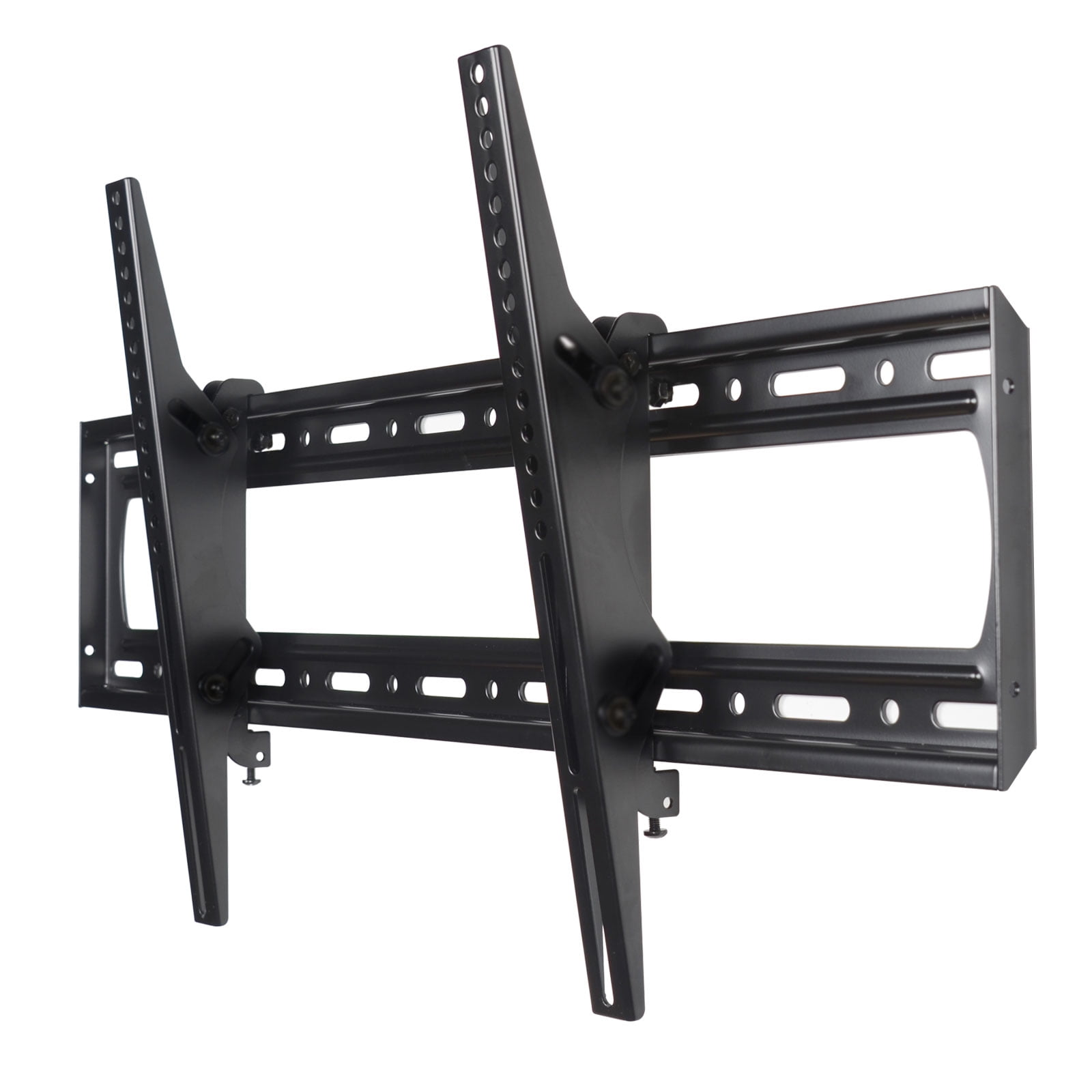 Ultra-Slim Black Flat/Fixed Wall Mount Bracket for Sharp LC-50LB150U 50 inch LED HDTV TV/Television Low Profile 
