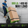 thumbnail image 5 of RXFSP 850W Foldable Aluminum Electric Stair Climber Hand Truck Dolly Cart, 880lb Capacity, Brushless Motor, 5 of 13
