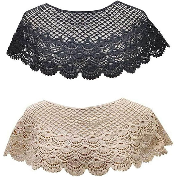 Wedding Shawl Wrap Shoulder Cover Up Hollow Shawl Mini Cape for Women Girls