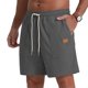 thumbnail image 1 of pstuiky Pantalones cortos de pana con cordón ajustable para hombre, holgados, de color liso, con bolsillos, para exteriores, para playa y fitness, para verano, 1 of 5