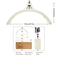 thumbnail image 3 of Yidoblo 60W Eyelash LED Floor Lighting Half Moon Lamp for Beauty, Eyebrows, Lashes, 3 of 10