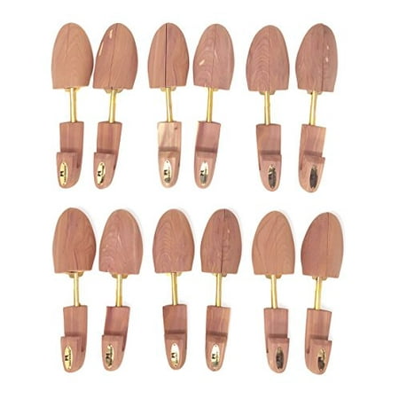 CHAU-Lv.life☀2pcs arbre à chaussures réglable anti-déformation en bois