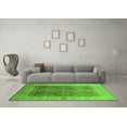 thumbnail image 3 of Ahgly Company Indoor Rectangle Oriental Green Traditional Area Rugs, 4' x 6', 3 of 4