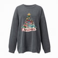 thumbnail image 6 of Towmus Ladies Winter Cute Blouse Womens Long Sleeve Merry Christmas Tree Bright Graphic Printed Fall Winter Pullover Tops, 6 of 6
