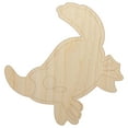 thumbnail image 1 of Swimming Kawaii Chibi Duck Billed Platypus Wood Shape Unfinished Piece Cutout Craft DIY Projects - 4.70 Inch Size - 1/8 Inch Thick, 1 of 7