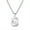 Silver 0, variant on HIJONES Women's Men's Stainless Steel Athlete Necklace Silver 29