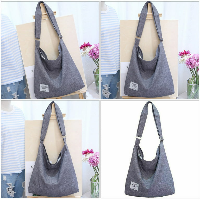 New Fashion Casual Canvas Tote Bag With Adjustable Shoulder Strap