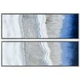 thumbnail image 3 of Empire Art Direct Sand Art Textured Metallic Hand Painted Diptych Wall Art, 20" x 60" x 1.5" each, Ready to Hang, 3 of 10
