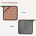 thumbnail image 2 of Disketp Table Tennis Rackets Pot Holders Kitchen Insulation Mats Heat Resistant Pot-Holder Oven Anti-Scald Pads for Cooking Baking, 7.1*7.1inch, 2 of 8