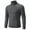 Dark Gray, variant on HAiming Mens Ribbed Slim Knitted Sweater Solid Color Long Sleeve Turtleneck Plus Size Casual Pullover Tops Blouse