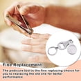 thumbnail image 3 of Minnieouse Nail Clippers Multifunctional Replacement Reusable Washable Bottle Manicure Toenail Keyring Tool Opener Round with Foldable Type3 NO3 Minnieouse MJ0609-00, 3 of 6