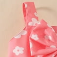 thumbnail image 5 of Summer Baby Girls Clothing Agkizg Baby Girls Bodysuits, Baby Girls Sleeveless Rompers, Baby Girl Sleeveless Bow Jumpsuit Flower Print Skirt Newborn Jumpsuit+headscarf 2-piece Set, 5 of 5