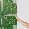 thumbnail image 3 of Awypu Shower Curtain Set Hopyeer St.Patrick's Day Wish Lucky Blessing Quote Saying Waterproof Bathroom Curtain with Various Sizes White, 3 of 7