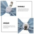 thumbnail image 2 of 2Pcs Bow Shoe Clips Removable Shoe Buckles Shoe Charms Shoes Accessories, 2 of 8