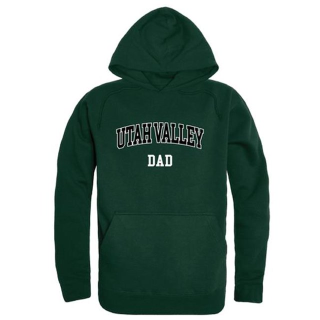 W Republic 563-210-FOR-04 Hommes Utah Valley University Wolverines Dad Chandail à Capuchon, Vert Forêt - Extra Large