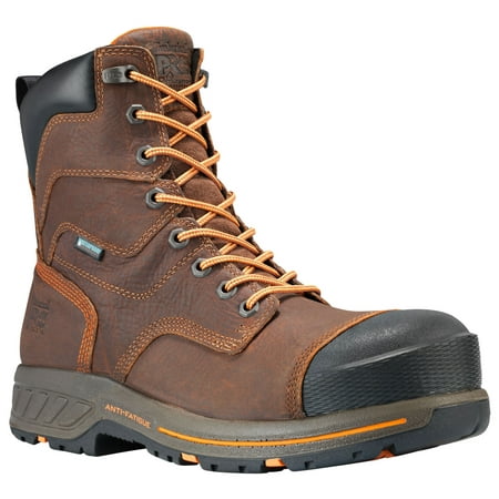 

Timberland PRO Helix Men s Brown Comp Toe EH WP 8 Inch Boot (11.0 W)