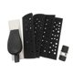thumbnail image 1 of 200 x 70mm Sanding Block Vacuum Hand Sander Sponge Pad Dust Free with 4 Pcs Replacement Pad for Wood, 1 of 5