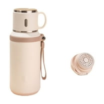 Deeceymbur Large Capacity Tea Water Separation Tumbler 316 Stainless Steel Portable Design 3.14x9.05in