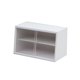 thumbnail image 1 of Gabinete de muñecas Bewildely de madera decorativo blanco, 1 of 6