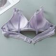 thumbnail image 4 of Herrnalise Women's T Shirt Bra, Demi Cup, Smoothing, Lightly Lined，Full Coverage ，Wireless，Bra., 4 of 6