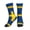 1 Black, variant on Women's Men's Swedish Flag Colorful Novelty Pattern Crew Athletic Socks