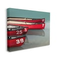 thumbnail image 2 of Stupell Red Canoes Summertime Lake Landscape Photography Gallery Wrapped Canvas Print Wall Art, 2 of 5
