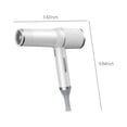 thumbnail image 3 of EGNMCR Hair Dryer, Lightweight Travel Hair Dryer For Normal And Curly Hair, Including Curly Hair Styling Nozzle Hair Dryer Smart Inverter High Power Hairs drye, 3 of 9