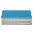 thumbnail image 3 of Metal Card Plate,50Pcs Blue 0.45mm Thicken Metal Card Stock Metal Business Card Finest Materials, 3 of 14