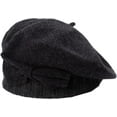 thumbnail image 7 of YooGuoGuo Beret Hats for Women Winter Cap 1920s Chic Style Wool Bow Beanie French Artist Caps, 7 of 7