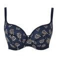thumbnail image 4 of Panache Tango Underwire Balconette Bra (9075),36H,Navy/Champagne, 4 of 7