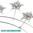 thumbnail image 3 of Shisuyan Glitter Rhinestone Stars Hairband Headpiece for Wedding Birthday Performance, 3 of 8