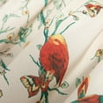 thumbnail image 6 of Branch and Birds Print Curtains Valances for Windows Porch, Thermal Insulated Rod Pocket Green Spring Style Small Curtains and Drapes for Kids'' Room, One Panel, 52 x 18, 6 of 6