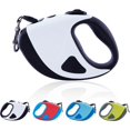 thumbnail image 1 of Retractable Dog Leash with Bright LED Flashlight, 10ft Dog Harness for Small to Medium Dogs Night Walks, Heavy Duty 360 Tangle-Free Nylon Rope Non-Sli, 1 of 4