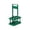 Green, variant on Foldable 2 Bottle Drink Carrier Portable Bottle Holder Handheld Two Cup Caddy for Outdoor Party