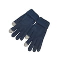 thumbnail image 1 of Jumpingount Guantes de invierno para mujer, cubiertas para manos, calentadores de manos, estilo Simple, antideslizante, tejido, guante para niñas, accesorio guantes y mitones azul marino Jumpingount AP011251-12B, 1 of 6