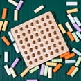 thumbnail image 3 of de números de madera, juguetes de iluminación, juguetes de matemáticas, bloques de inserción de palos para pequeños, Navidad CUTICAT Inserción de palos, 3 of 8
