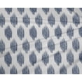 thumbnail image 4 of oneOone Polyester Lycra White Fabric Geometric Line Ikat Sewing Craft Projects Fabric Prints By Yard 56 Inch Wide, 4 of 4