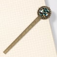 thumbnail image 4 of Motorcycle theme Handcrafted Lace Bookmark in Antique Bronze - Gift for Readers and Book Lovers, 4 of 5
