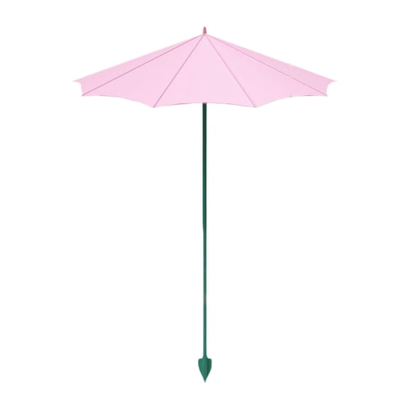 Solace Plant Umbrella for Outdoor Plants Sun Shade for Plants Weather Resistant Sturdy Pink