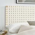 thumbnail image 7 of Headboard, Full Size, Natural Beige, Vegan Leather, Bedroom, Modern Contemporary HB36752, 7 of 7