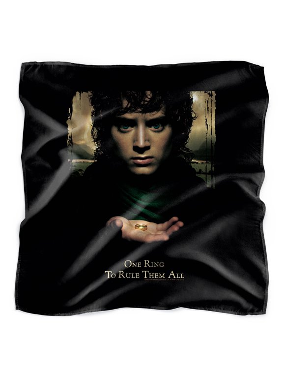 The Lord of the Rings Frodo One Ring Bandana (21 in x 21 in)