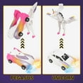 thumbnail image 2 of Ultimate Transforming Unicorn Car Toy - Collision to Magical Unicorns Transforming Car-Robot for Kids, Automatic Deformation of Magnetic Connections. Suitable for Boys and Girls Birthday Pink, 2 of 8