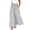 Gray-linen pants women, variant on YFNNUP Wide Leg Pants for Women Lightweight Elastic Waist Trousers Solid Color Palazzo Pant Casual Comfy Vacation Trouser with Pockets Pink XL