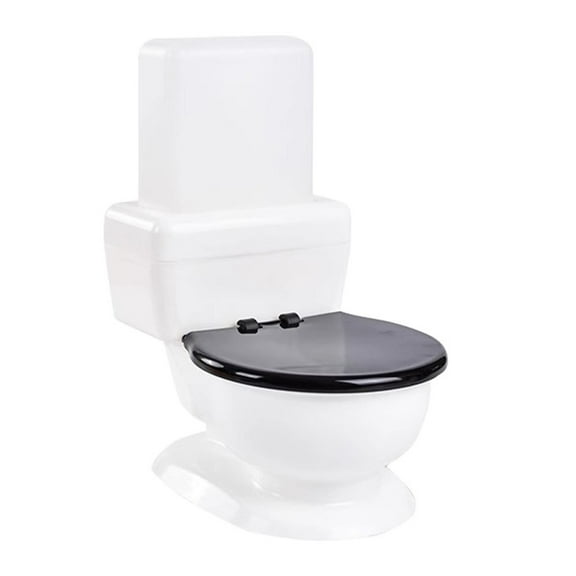 Pet Waterer Bowl Feeder Detachable Toilet Shape Automatic Dispenser for and DIY Crafts