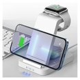 thumbnail image 3 of 3 In 1 Wireless Charger Station For Phone 15W Fast Wireless Charger For Earphone Watch, Wireless Charger Station ,Quick Charge Advantage, 3 of 7