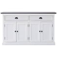 thumbnail image 4 of Pemberly Row Contrast Classic Buffet in Pure White and Black, 4 of 7